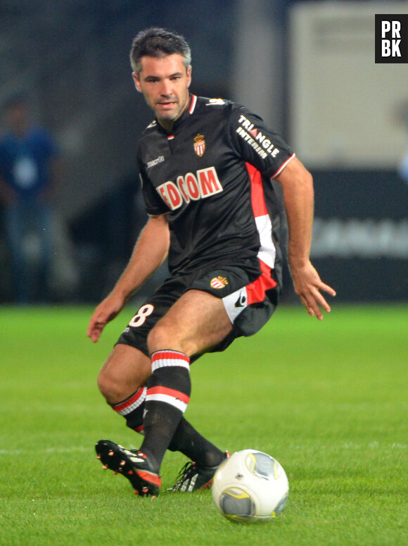 AS Monaco : Jérémy Toulalan en pleine action face à l'OM, le 1er septembre 2013