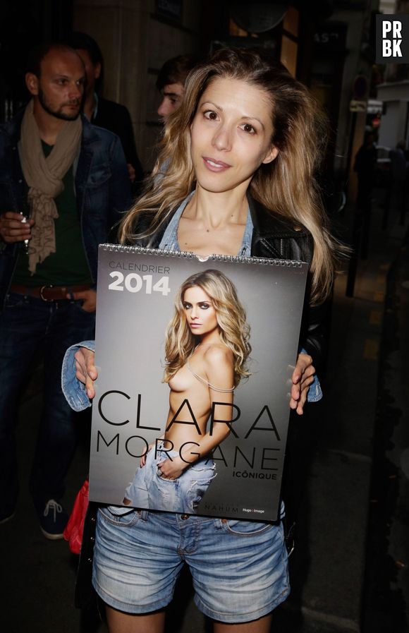 Tristane Banon à la soirée de lancement du calendrier 2014 de Clara Morgane