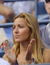 Jelena Ristic groupie de Novak Djokovic pendant l'US Open 2011