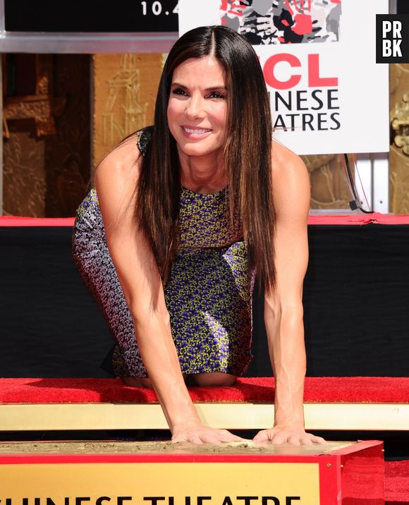 Sandra Bullock reçoit son étoile sur le Walk of Fame le 25 septembre 2013