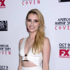 American Horror Story saison 3 : Emma Roberts en blanc pour l'avant-première