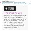 Justin Bieber explique son inspiration pour Heartbreaker