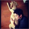 Ian Somerhalder gaga de sa chienne Nietzsche