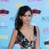 Nina Dobrev sur le tapis rouge des Teen Choice Awards 2013