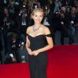 Scarlett Johansson lors de la projection de 'Under the Skin' à la Mostra de Venise, le 3 septembre 2013