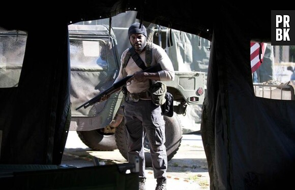 The Walking Dead saison 4 : Tyreese dans un camps militaire