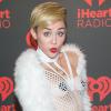 Miley Cyrus : à moitié nue à l'iHeart Radio Music Festival samedi 21 septembre