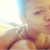 Rihanna trash et sans maquillage dans son bain