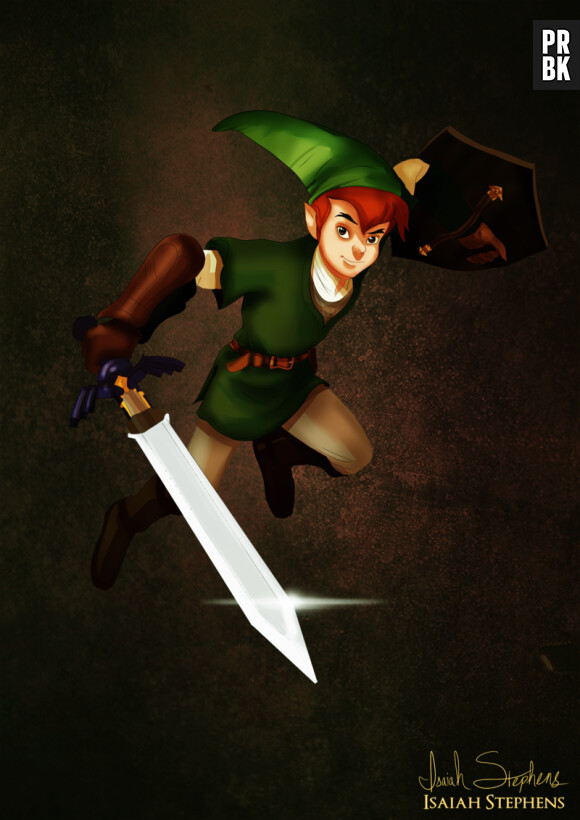 Disney en mode Halloween : Peter Pan en Link de The Legend of Zelda