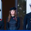 Kate Middleton, chic toute en noir pour le Remembrance Day, le 10 novembre 2013 à Londres