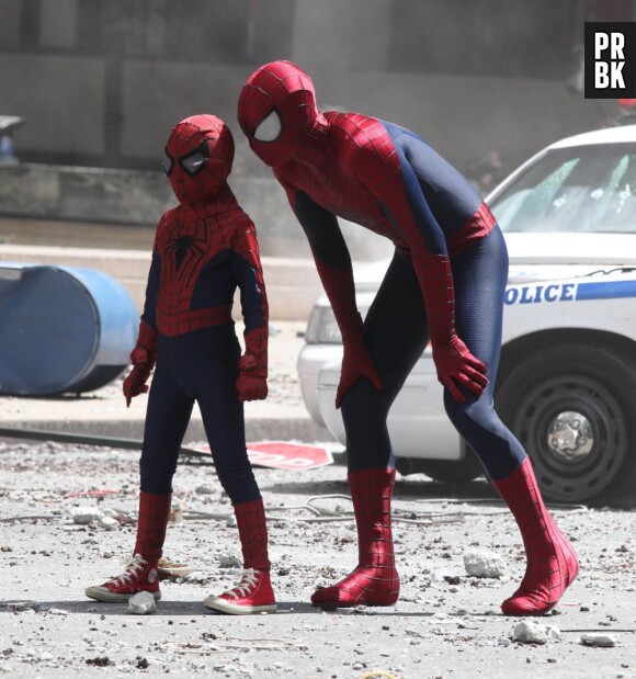 Peter Parker et son partenaire dans The Amazing Spider-Man 2