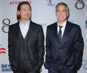 George Clooney et Brad Pitt, meilleurs amis à Hollywood