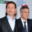 George Clooney et Brad Pitt, meilleurs amis à Hollywood
