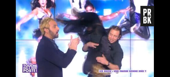 TPMP : Enora Malagré laisse entrevoir sa petite culotte lors d'un porté périlleux