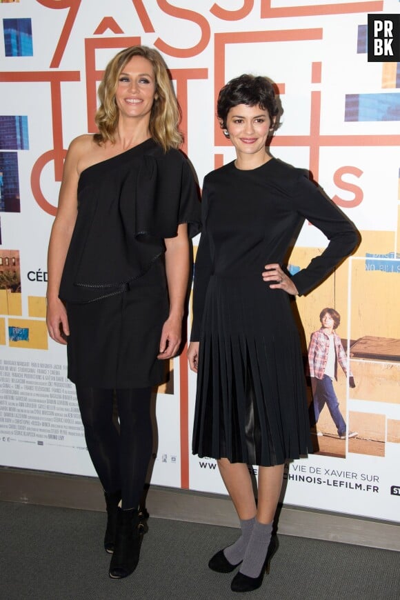 Casse-tête chinois : Cécile de France et Audrey Tautou à l'avant-première du film le 25 novembre 2013 à Paris