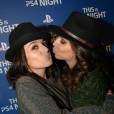 Alizée et Tal à la soirée de lancement de la PS4 le 28 novembre 2013