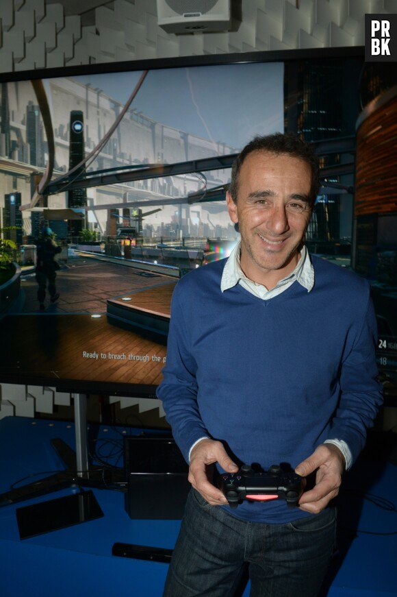 Elie Semoun à la soirée de lancement de la PS4 le 28 novembre 2013