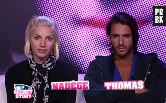 Nadège Lacroix et Thomas Vergara pendant Secret Story 6
