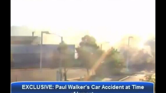 Paul Walker : la vidéo de son accident filmée par une caméra de surveillance