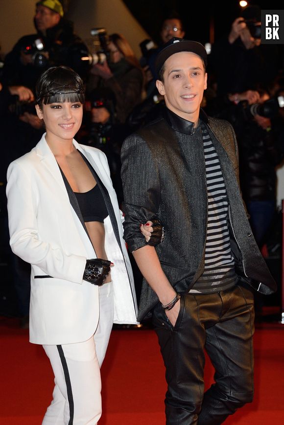 Alizée et Grégoire Lyonnet aux NRJ Music Awards 2014, le 14 décembre 2013 à Cannes