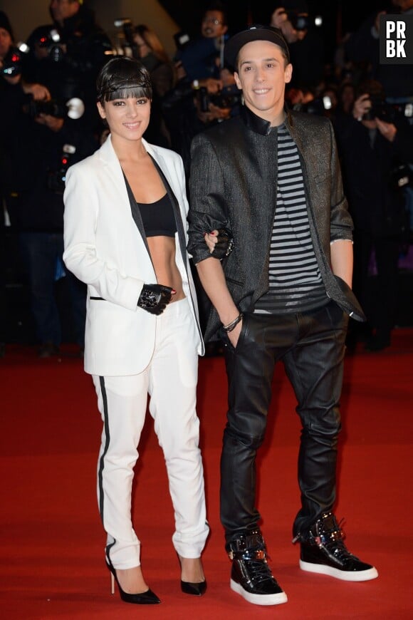 Alizée et Grégoire Lyonnet aux NRJ Music Awards 2014, le 14 décembre 2013 à Cannes
