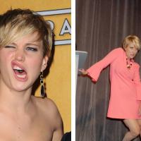 [PHOTOS] Jennifer Lawrence a tout copié sur Emma Thompson : la preuve en 12 gifs animés
