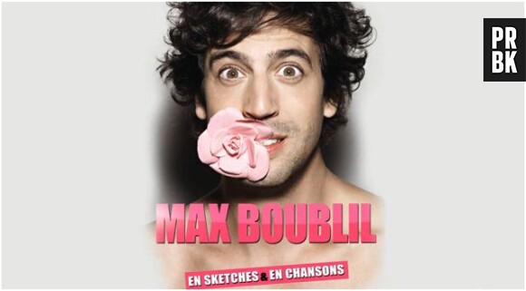 Max Boublil en sketches et en chansons, spectacle diffusé le 25 janvier 2014 sur W9 à partir de 22h20
