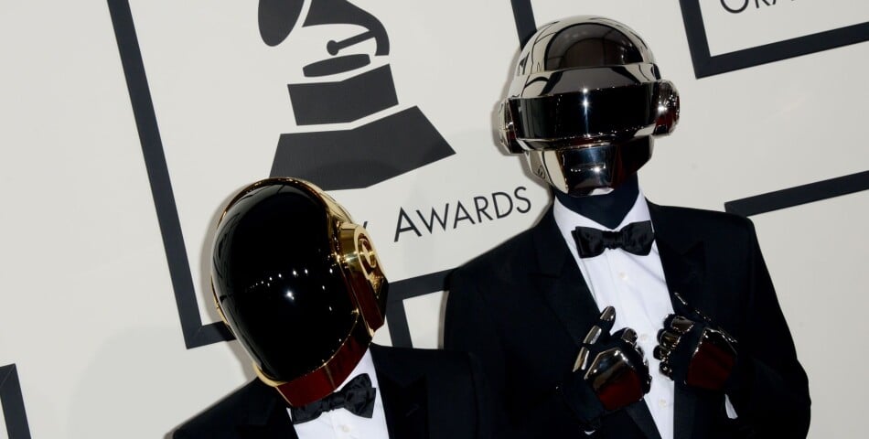 Grammy Awards 2014 : Daft Punk gagnants lors de la cérémonie qui s&#039;est déroulée le 26 janvier 2014 à Los Angeles