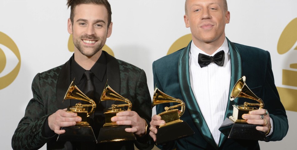 Grammy Awards 2014 : Mackelmore &amp;amp; Ryan Lewis gagnants lors de la cérémonie qui s&#039;est déroulée le 26 janvier 2014 à Los Angeles