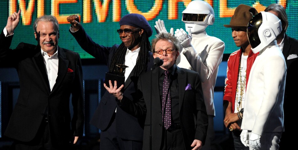 Grammy Awards 2014 : Daft Punk gagne trois trophées lors de la cérémonie qui s&#039;est déroulée le 26 janvier 2014 à Los Angeles