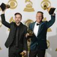 Grammy Awards 2014 : Macklemore &amp; Ryan Lewis remportent quatre prix lors de la cérémonie qui s'est déroulée le 26 janvier 2014 à Los Angeles