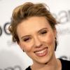 Scarlett Johansson souriante pour représenter SodaStream, le 10 janvier 2014 à NY