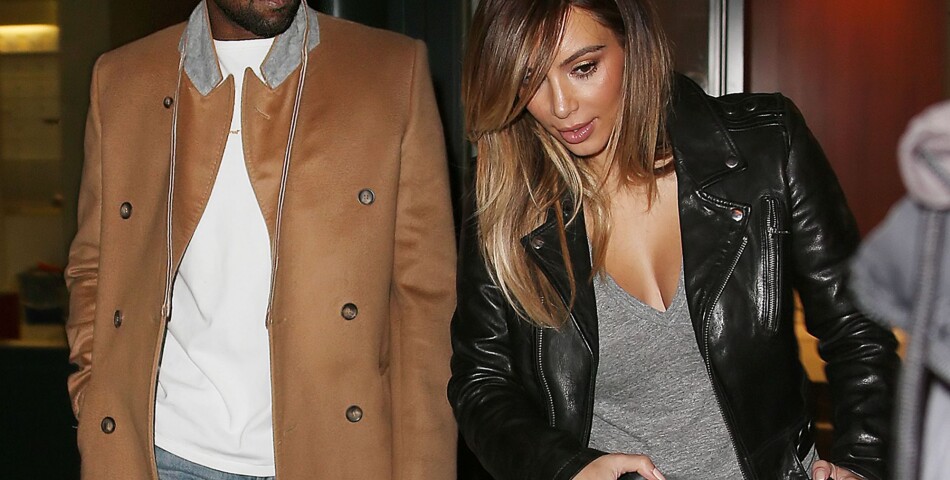 Kim Kardashian, Kanye West et North : sortie en famille, le 22 novembre 2013 à New York
