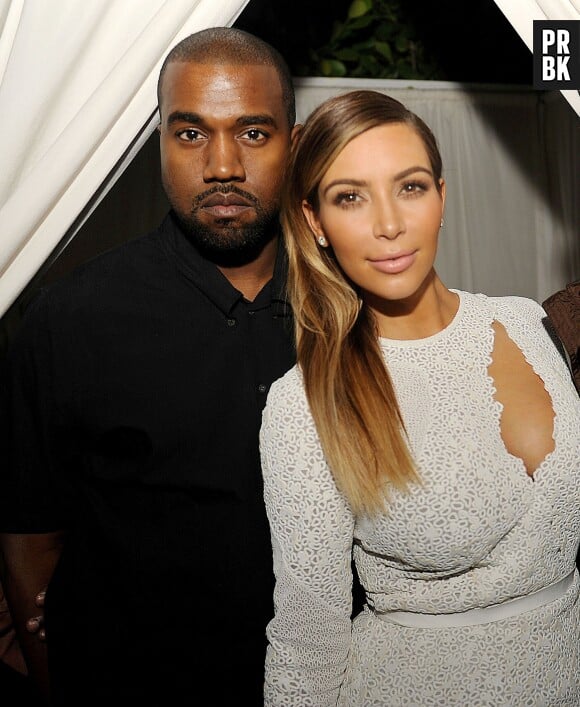 Kim Kardashian et Kanye West à la soirée du magazine Dujour, le 4 décembre 2013 à Miami