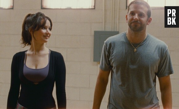 Jennifer Lawrence et Bradley Cooper dans Happiness Therapy