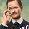 A Million Ways To Die In The West : Neil Patrick Harris moustachu sur son affiche personnage