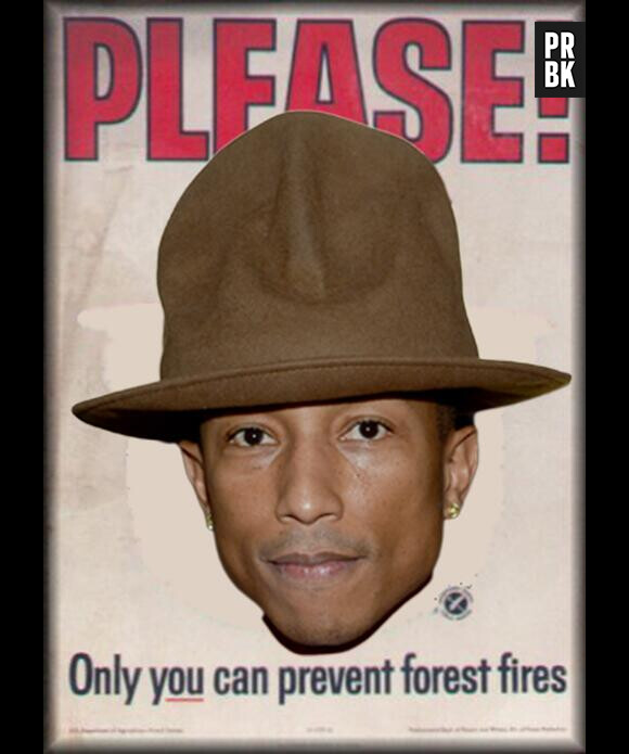 Pharrell, défenseur des forêts.