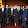 Jean Dujardin, George Clooney, Cate Blanchett, Matt Damon et tout le casting du film The Monuments Men, le 4 février 2014 à New-York