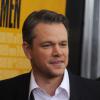Matt Damon, fidèle collègue de Jean Dujardin et acteur dans The Monuments Men, le 4 février 2014 à New-York