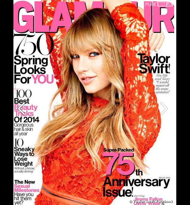 Taylor Swift : en couv' du magazine Glamour dans l'édition du mois de Mars