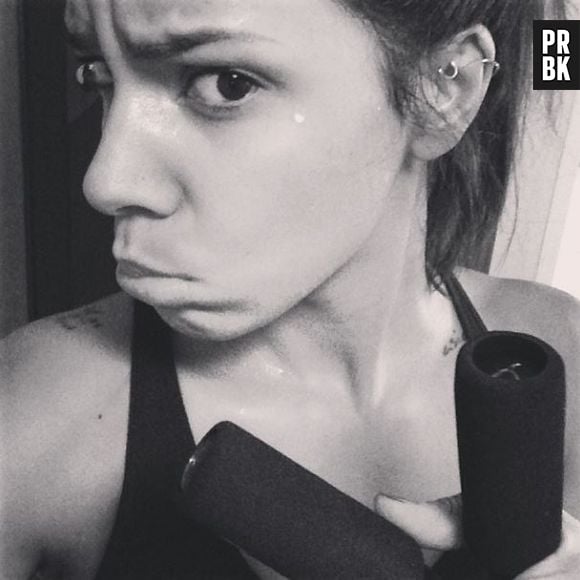 Shy'm sexy et sportive sur Instagram