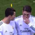 Cristiano Ronaldo blessé lors d'un match de foot