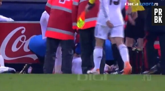 Cristiano Ronaldo KO par un briquet
