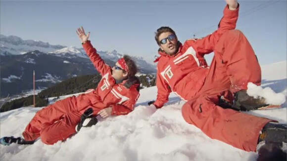 Le Palmashow : les monos de ski, le clip de rap délirant sur les pistes noires