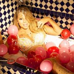 Mariah Carey en bikini en bonbons : Saint-Valentin sucrée dans sa baignoire