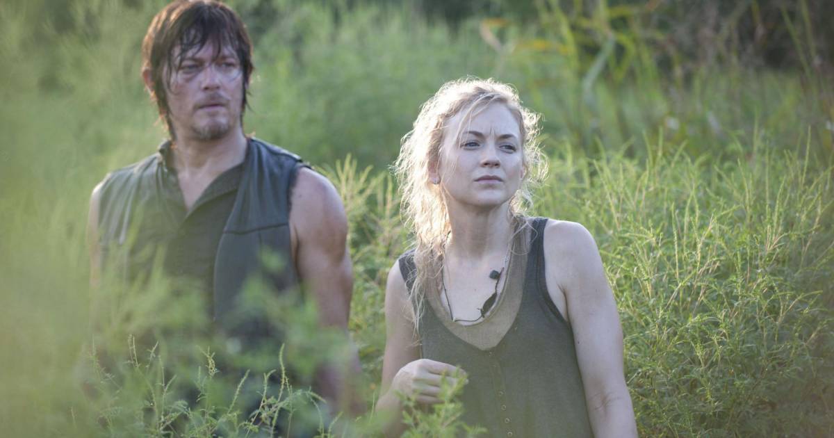 Walking Dead saison 4, épisode 10 : Norman Reedus et Emily Kinney