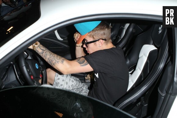 Justin Bieber a renversé un paparazzi en voiture le 17 juin 2013 à Los Angeles