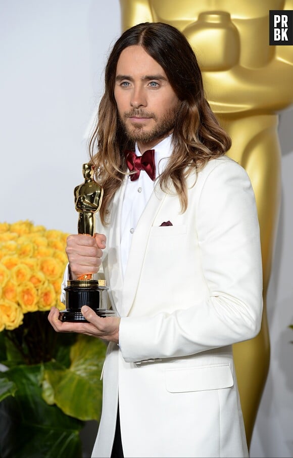 Jared Leto gagnant aux Oscars 2014 le 2 mars à Los Angeles