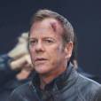 24 heures chrono saison 9 : Kiefer Sutherland en sang sur le tournage, le 22 janvier 2014 à Londres