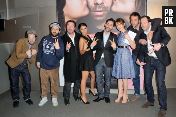 Situation amoureuse - c'est compliqué : l'équipe du film réunie à Paris, le 17 mars 2014